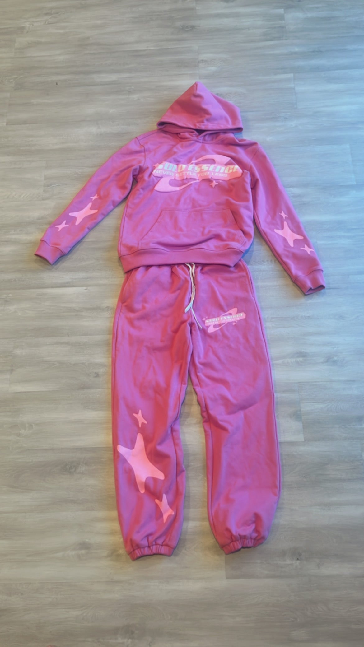 SE sweatsuit pink