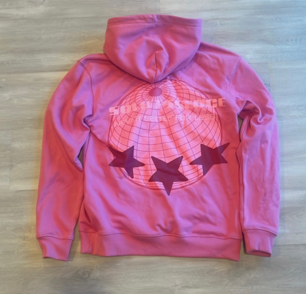SE pink hoodie